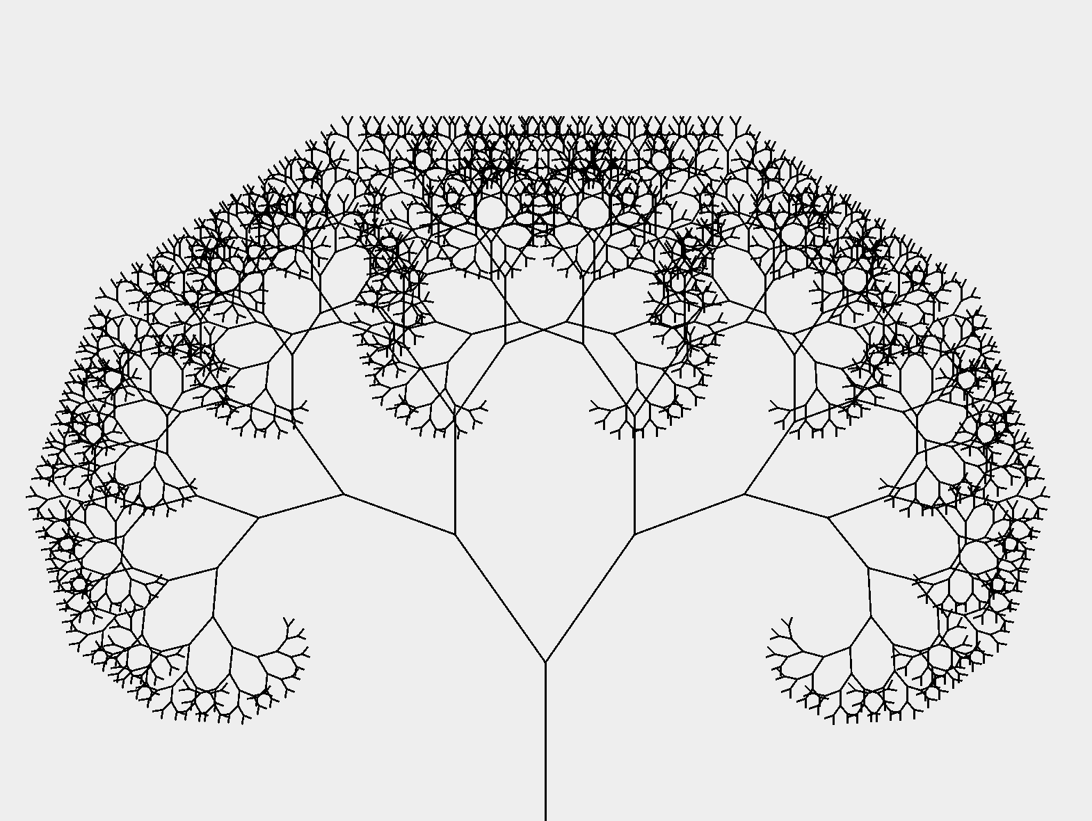 Black Background Tree